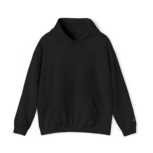 Black Hoodie — Minimal Classic Pullover Hooded Sweatshirt