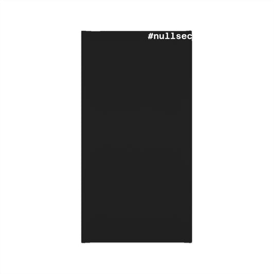 Minimal Black Lightweight Face Tube