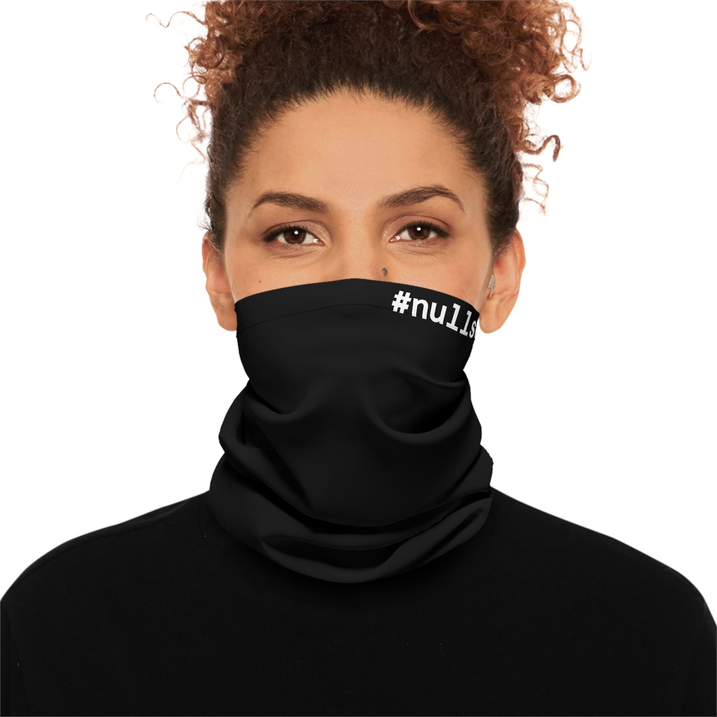 Minimal Black Lightweight Face Tube